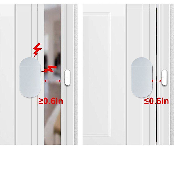 Smart Hem Dörrklocka Dörrlarm Och Fönsterlarm Med Fjärrkontroller