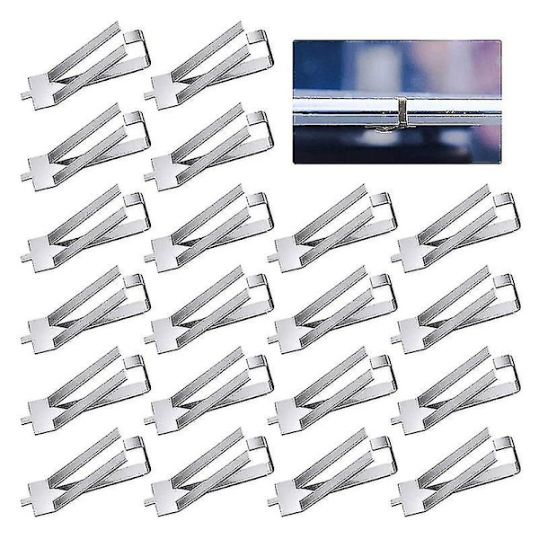 20 stk Glass Bed Spring Turn Clips Kompatibel med Creality Ender 3 Pro Ender 3s