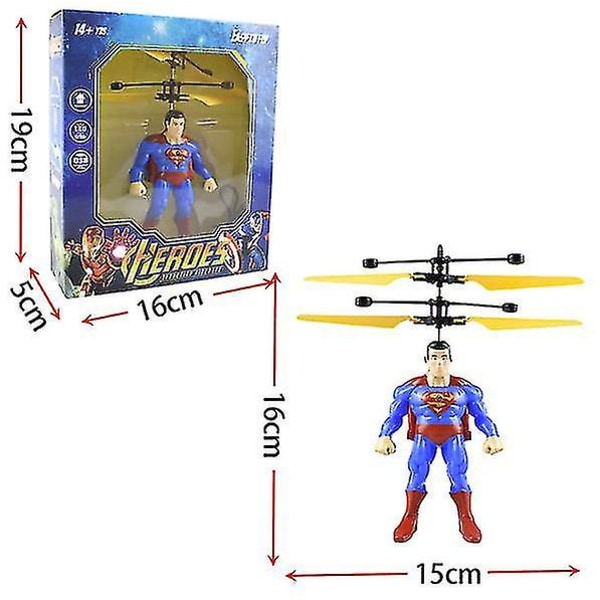 Avengers Superman Induction Aircraft Smart Luminous Suspended