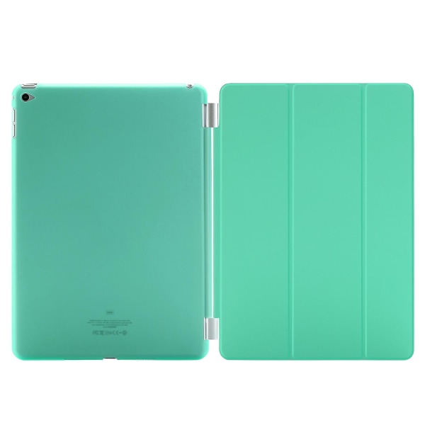 Smal Magnetic Smart Cover Case Skyddsskal för Apple Ipad Air 2 Mintgrön