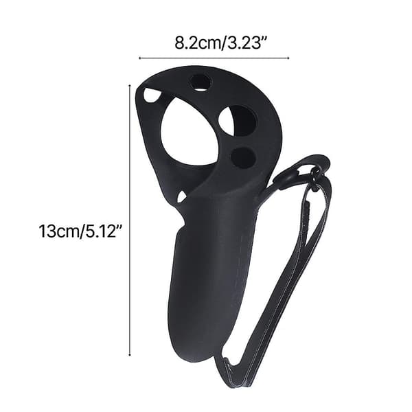 Holdbar Grip for Quest Pro VR-håndtak i myk silikon