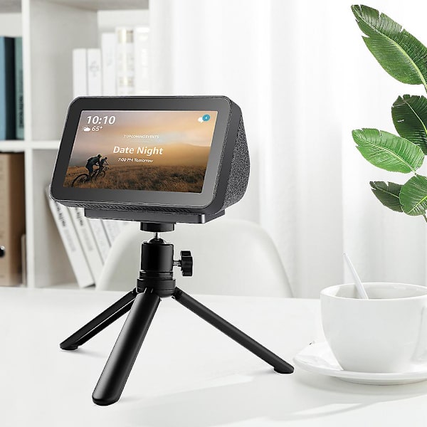 Justerbart stativstativ Flexibelt telefonhållare för Echo Show 5 kamerahållare