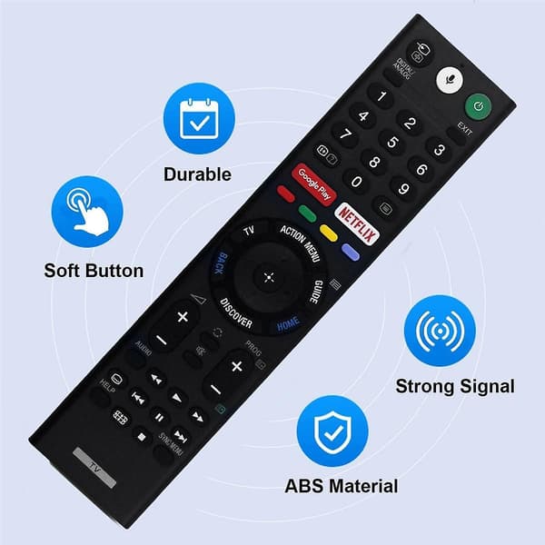 Rmf-tx300p erstatningsfjernkontroll for Smart Android TV -43x8000e -43x7500e 149332113
