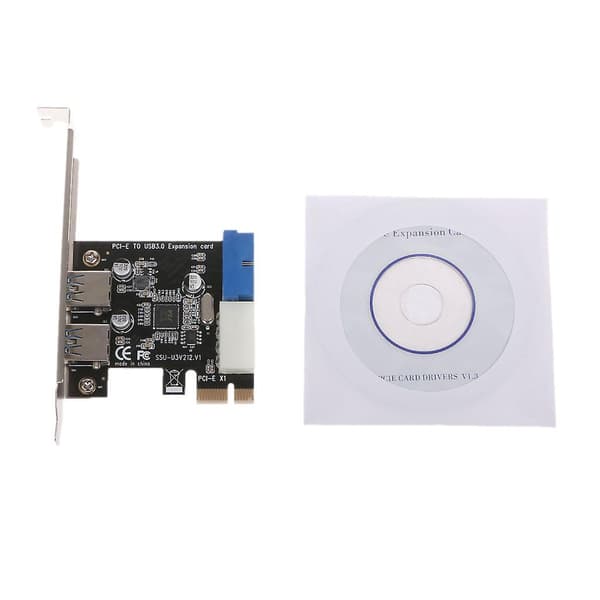 Pci til Express Extender til intern 2-port 19-pin header 5gbps overførselshastighed