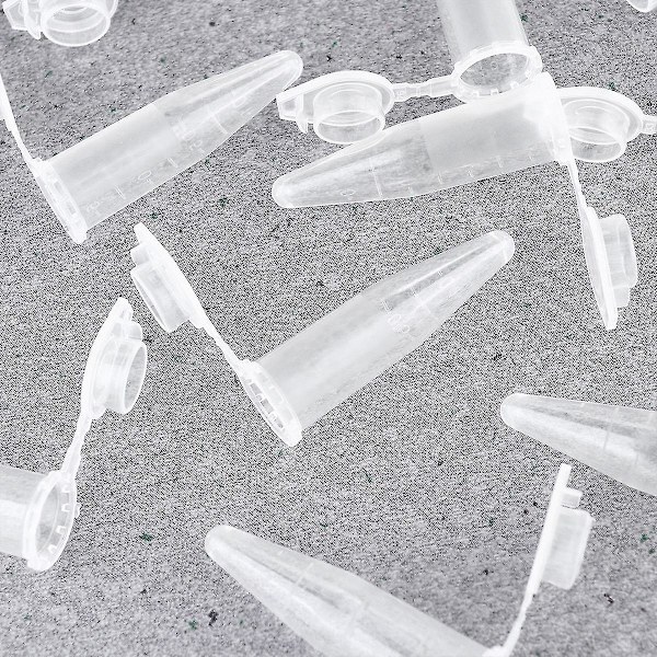 500 st små provrör mikrocentrifugbehållare plast centrifugrör centrifugrör kan plast centrifugrör