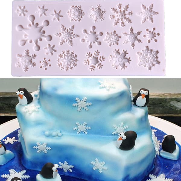 Silikone Material DIY Fondant Kage Bageforme Perfekte Gaver Til Bageentusiaster
