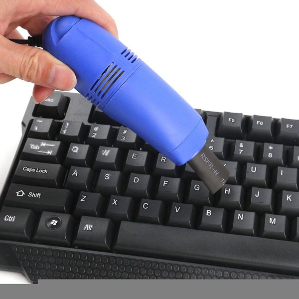 USB-støvsuger Mini Computer USB-tastaturbørste Computer Vacuum Cleaning Kit Værktøj Fjern støvbørste til bærbar PC