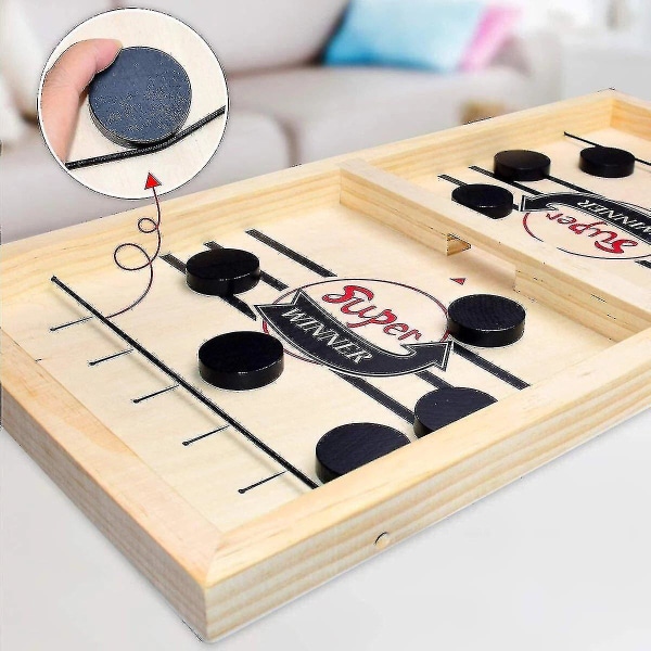 Bordhockey Rhythm Board Game Vuxna Barns Familjespel Bordsspel Versus