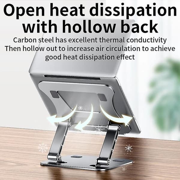 Foldbar Tabletholder Laptopstativ Aluminium Notebook Støtte For Macbook Air Under