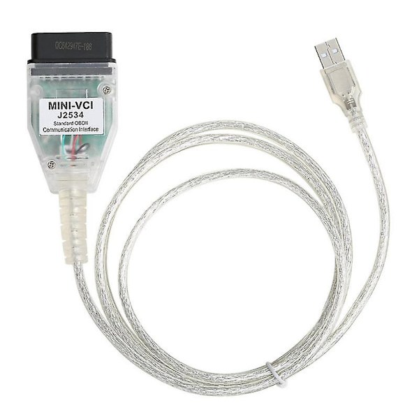 Mini Vci Tis Techstream Sw V16.00.017 Kompatibel Tis Techstream Ft232rl Chip J2534 Mini-vci 2.0.4 Flerspråklig