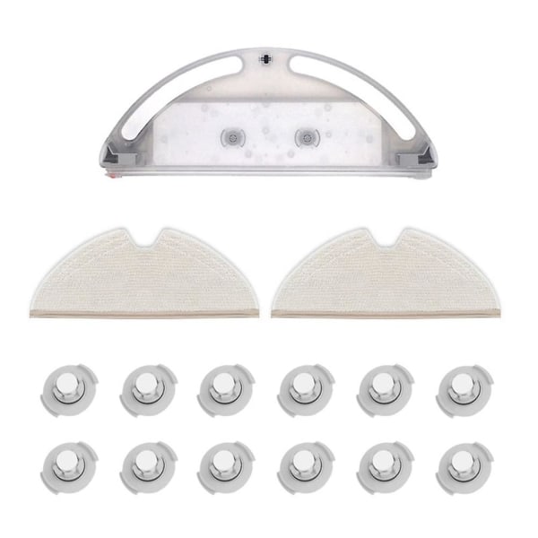Vannbeholder for Xiaomi Roborock S5 S50 E35 C10 T4 T6 Filter Moppklut