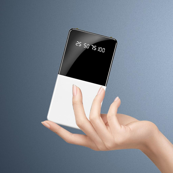 DIY Powerbank-fodral med fint utförande, DIY-installation, batteri ingår ej