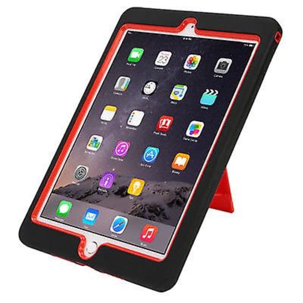Apple Ipad Air 2 Red Type A Iskunkestävälle Hybrid Hard Stand cover case
