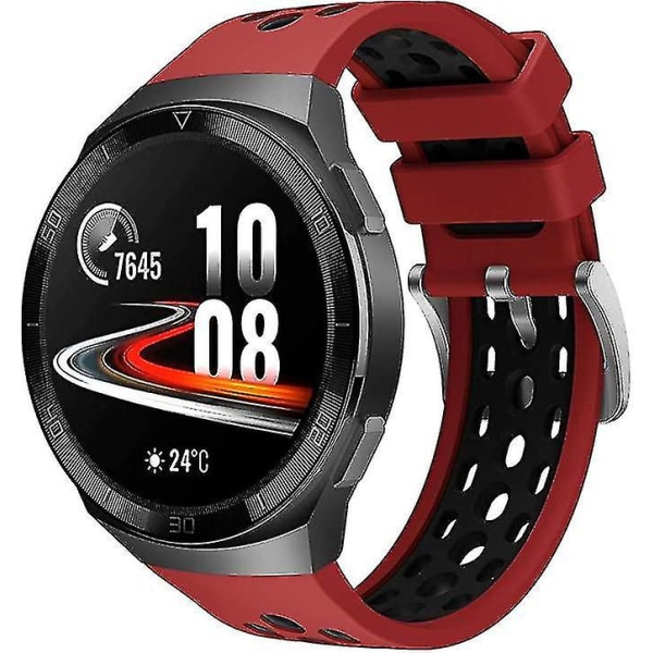 Songsier-ranneke, joka on yhteensopiva Huawei Watch Gt2e:n kanssa, vedenpitävä pehmeä silikoni Sport-vaihtohihna vain Huawei Watch Gt2e:lle
