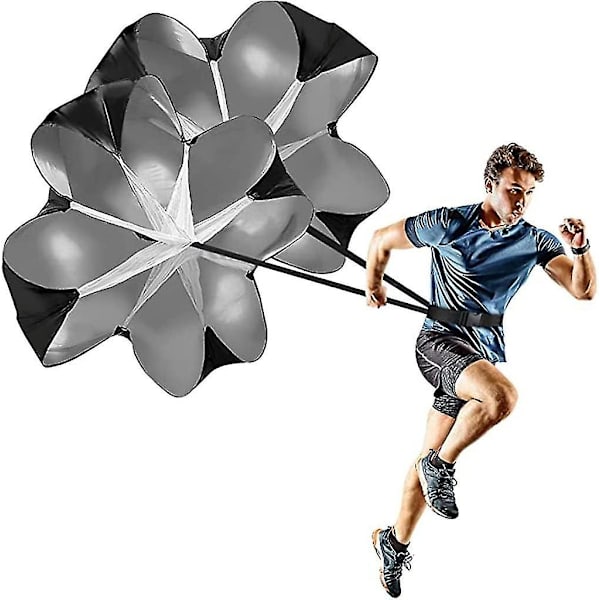 Löparparachute för sprintträning, 20-30 kg motståndsparachute, träning av löphastighet och acceleration