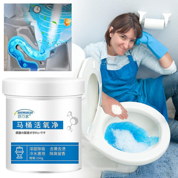 Kjøkkenutstyr Shuwanjia Toalett Live Oxygen Nettoalett Rengjør Toalett Spirit Toalettrens Toalettrengjøringsartefakt
