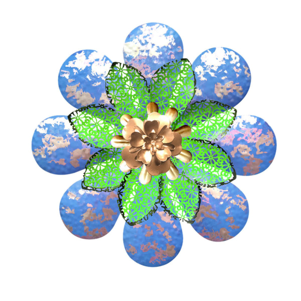 Tieyihua Art auringonkukkaseppeleen kuoririipus tekoseppeleen koristelu