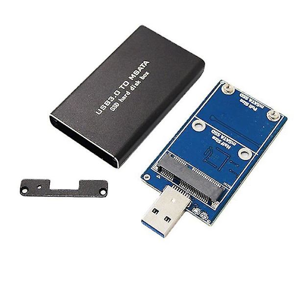 Msata til USB USB 3.0 til Msata Ssd Kabinet USB3.0 til Msata Kabinet Harddisk Adapter M2 Ssd Ekstern
