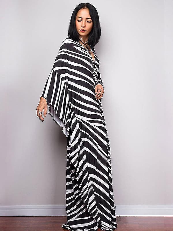 Avslappede Zebra Kaftan Saronger