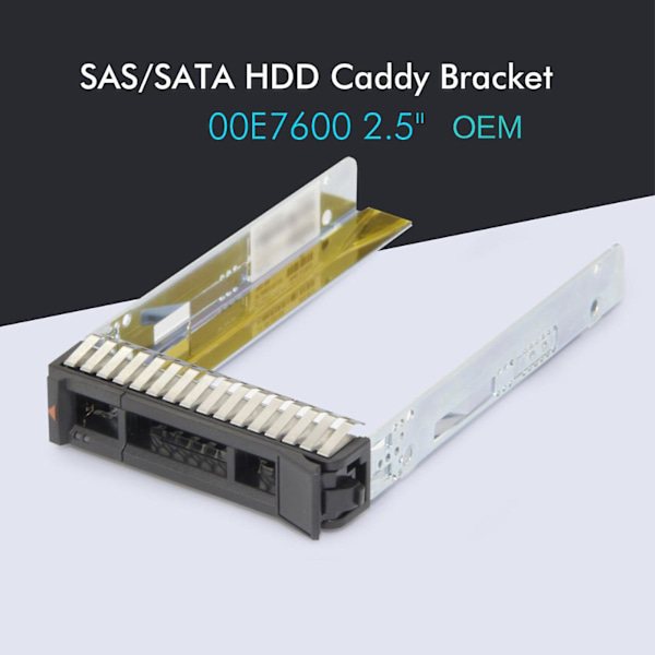 00e7600 L38552 2.5\" Hdd-kotelon pidike IBM X3650 M5, X3550 M5, X3250 M5