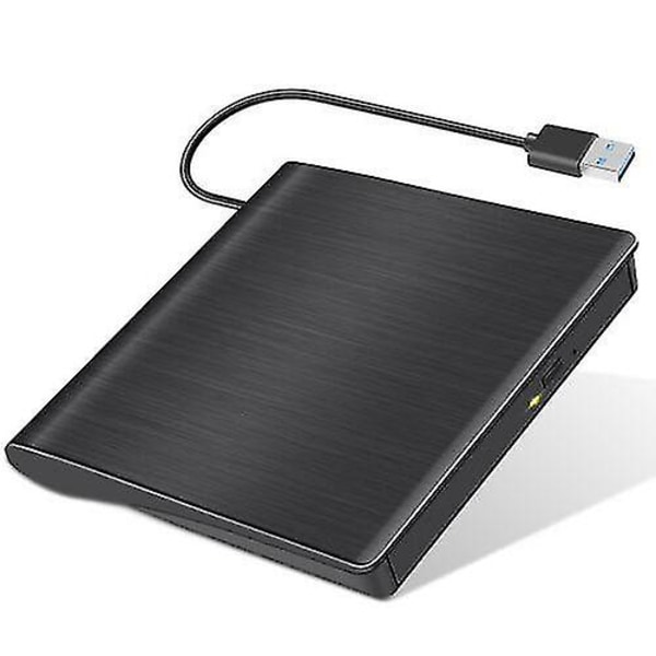 USB Extern Dvd Cd Hårddisk Brännare Player Reader Optisk enhet för PC Laptop