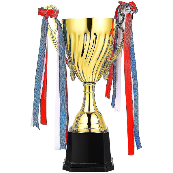 Gold Trophy Cup Stort trofæ til sportsturneringer, konkurrencer, 24,5 cm1 stk
