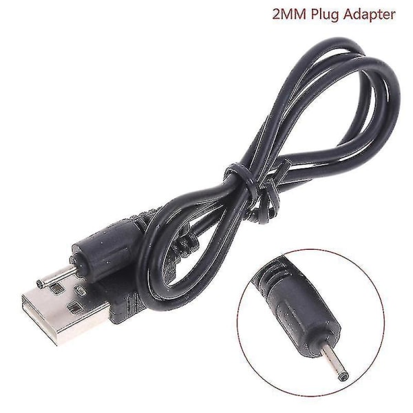 2,0 mm pluggadapter usb ladekabel for Nokia Ca-100c liten pin telefon Hfmqv