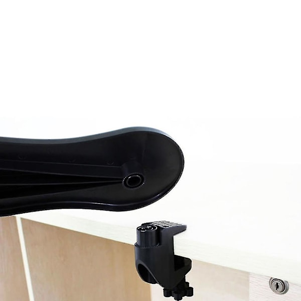 Roterande datorarmstödsplatta ergonomisk justerbar PC handledsstöd förlängare skrivbordshållare hemmakontor musmatta hälsovård