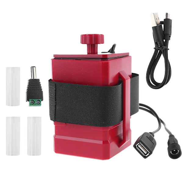 Diy 3x 18650 26650 Batteribox Förvaring För Fodral Usb 5v För Dc 12.6v Mobil Ström