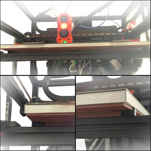 Sorte gummifødder til varme seng beskytter pude dæmpning til Voron2.4 R2 3d printer