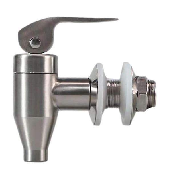 Rostfritt Stål Dryckesvatten Dispenser Spigot Kran, 2-pack