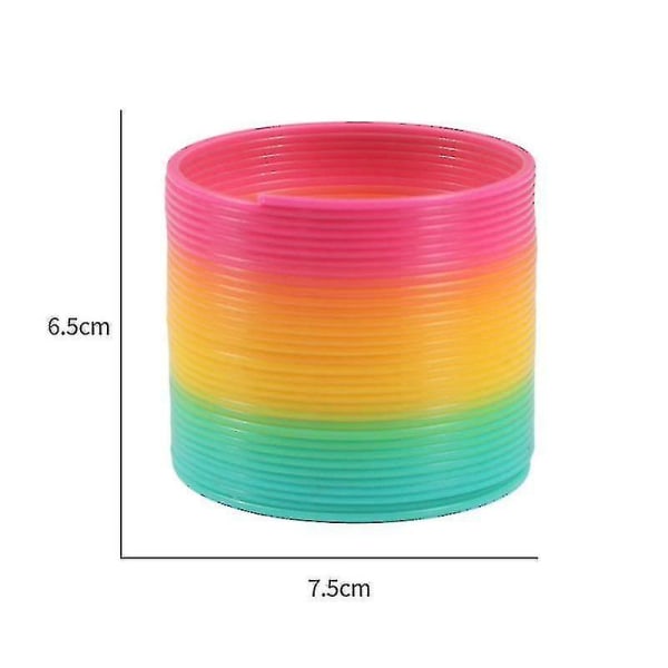 3st Stor Rainbow Coiled Spring Toy