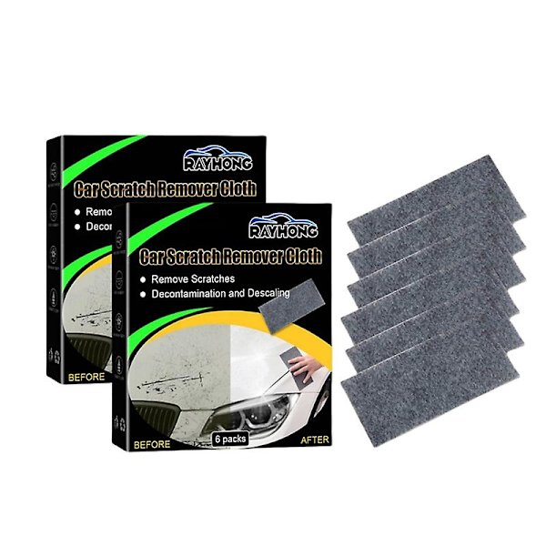 12 st Nano Sparkle-duk för bilreparation av repor Nano Magic-duk för bil