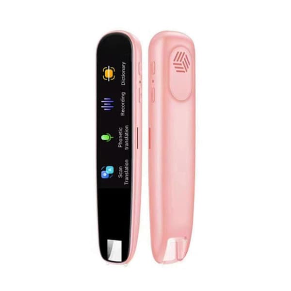 116 Sprog Oversættelse Scanning Læse Pen Scanner Oversætter pink