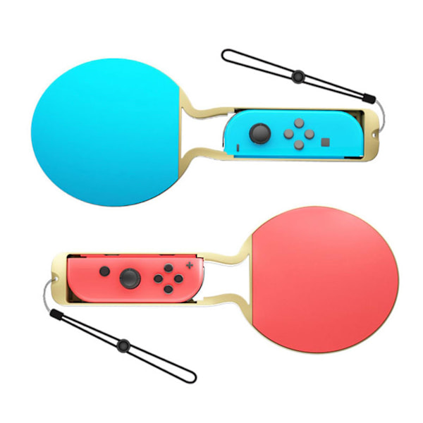 2x Game Grip For Switch Oled Tennis Paddle Bordtennis Racket Tropper Konsol