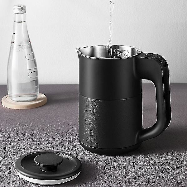 0,6 L Resväska i Rostfritt Stål, Tyst Värme, Energisparande Tekanna
