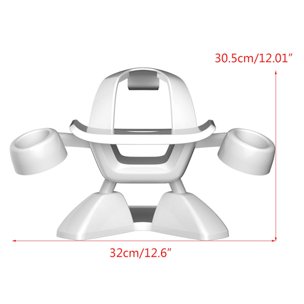 Elegant VR-montering bordpladeholder opbevaringsstativ til Quest 2 headset-tilbehør