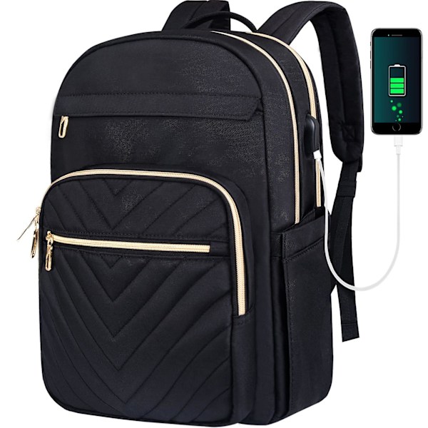 Multifunktionell Laptop Ryggsäck För Kontor Och Skola Med Usb