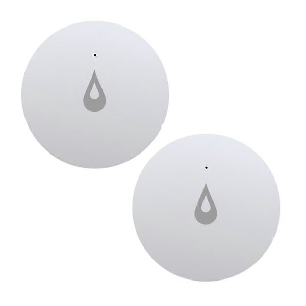 1-5 st ZigBee-kopplade Vattenläckagesensorer, Nedsänkningsbar Säkerhetslarm, Läckagedetektor, Översvämningsvarning, Vattentät, Smart Hem 2pcs