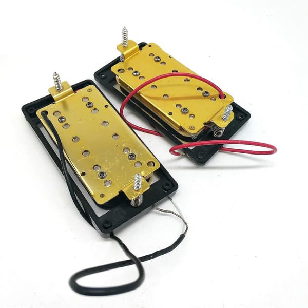 2 st Elektriska Gitarr Pickup 50/52 Faced Humbucker Dubbel Spole Elektriska Gitarr Pickup