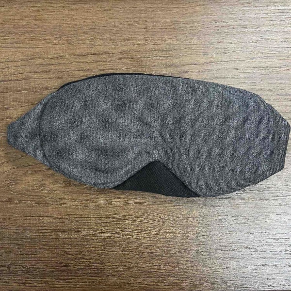 Harmaa unimask - Unimask miesten ja naisten, valoa estävä unimask modernilla designilla, pehmeä ja mukava