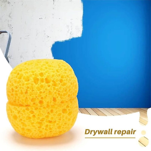 4 stk tekstursvamp gips tekstursvamp tekstur lappesvamp for tekstur reparasjon DIY maling tak