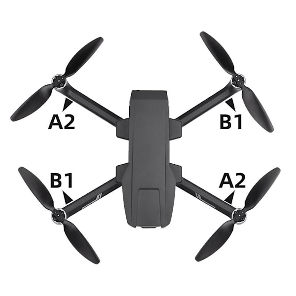 Høj kvalitet Abs propeller til Holy Stone Hs720g Flight Wing udskiftning