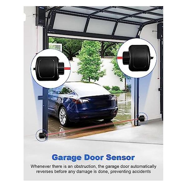 Garageportåbner Sikkerhedssensor Til Garageportåbner Tilbehør Lso50 Ldo33 Ldo50 Garagesensor
