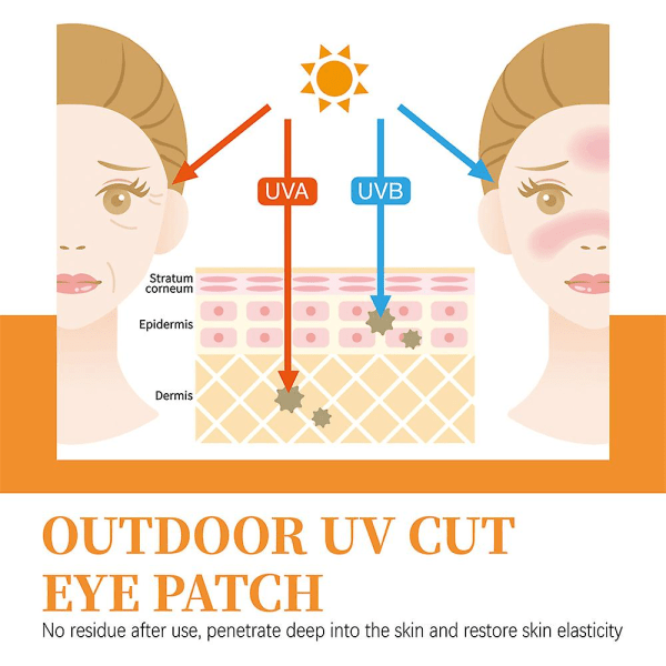 10 par daglige Uv Cut Golf Patch 5 par solbeskyttelse til udendørs aktiviteter, reducere fregner hudpleje