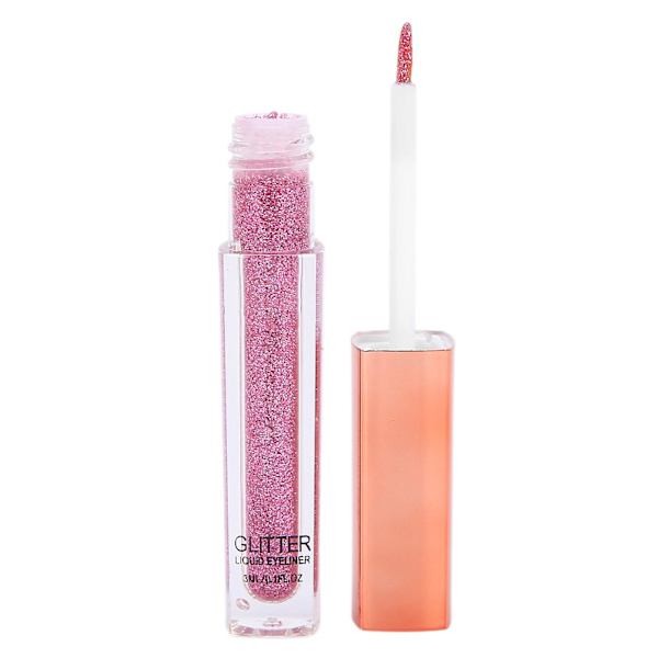 Ibcccndc 3ml nestemäinen glitter-eyeliner - vedenpitävä ja pitkäkestoinen kimalteleva eyeliner (07)