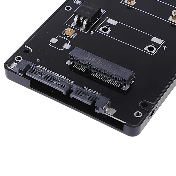 Ssd M Sata till 2,5 tum Sata 22-stifts konverteradapterkort 7 mm tjocklek