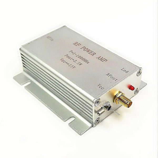 1-1000mhz 2.5w Rf-effektforsterker for Hf Fm-sender Vhf Uhf Rf Ham-radio