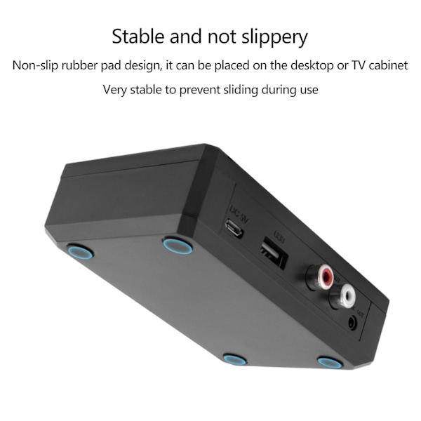Kompakt Nfc trådløs controlleradapter 3,5 mm lydtransmitter 10hz-20khz