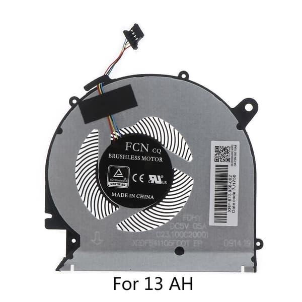 Cpu køleventilator køler ventilator Cpu Dc køleventilator 4 pin til Envy 13-ah 13-ah1025cl